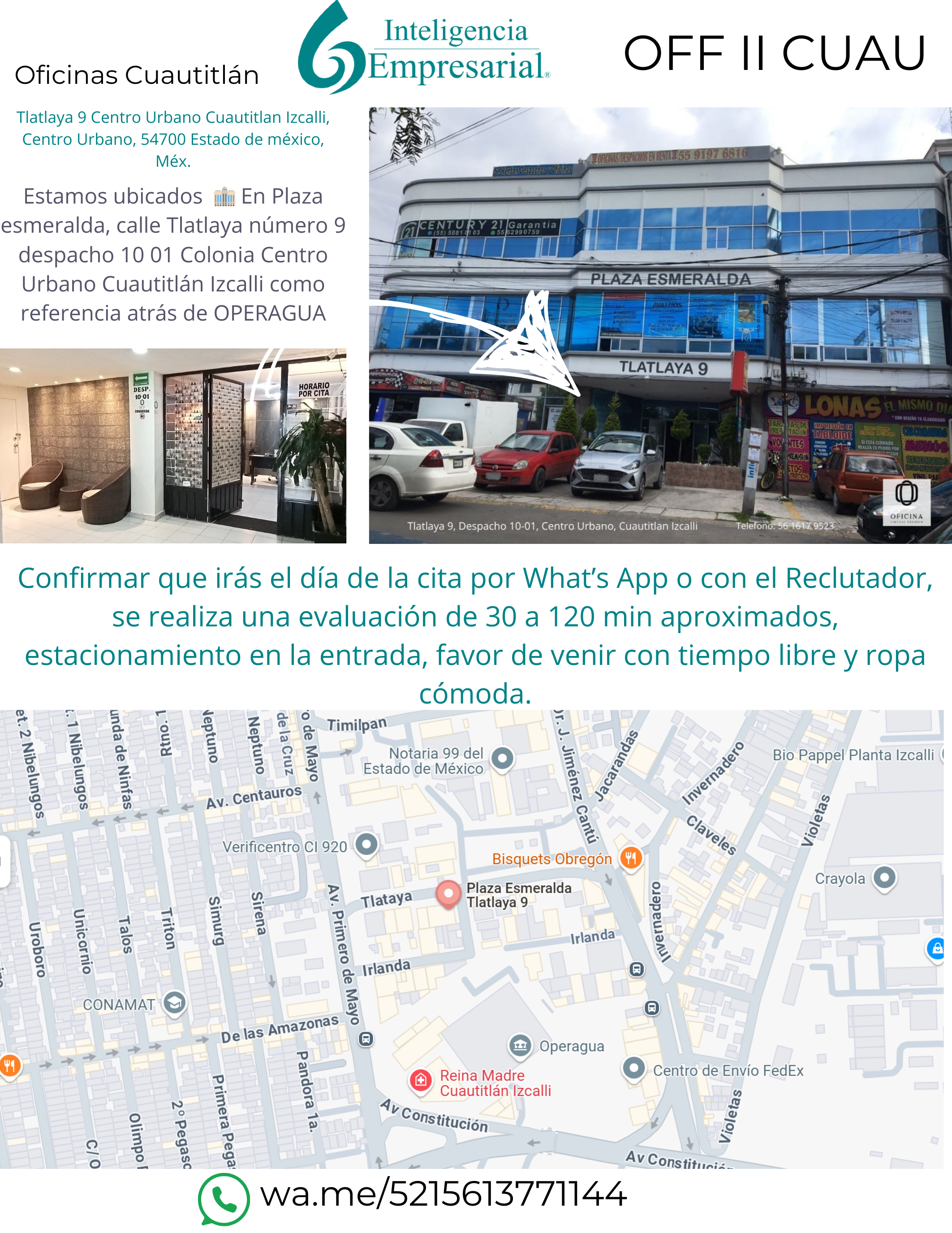 Oficinas en Cuautitlán