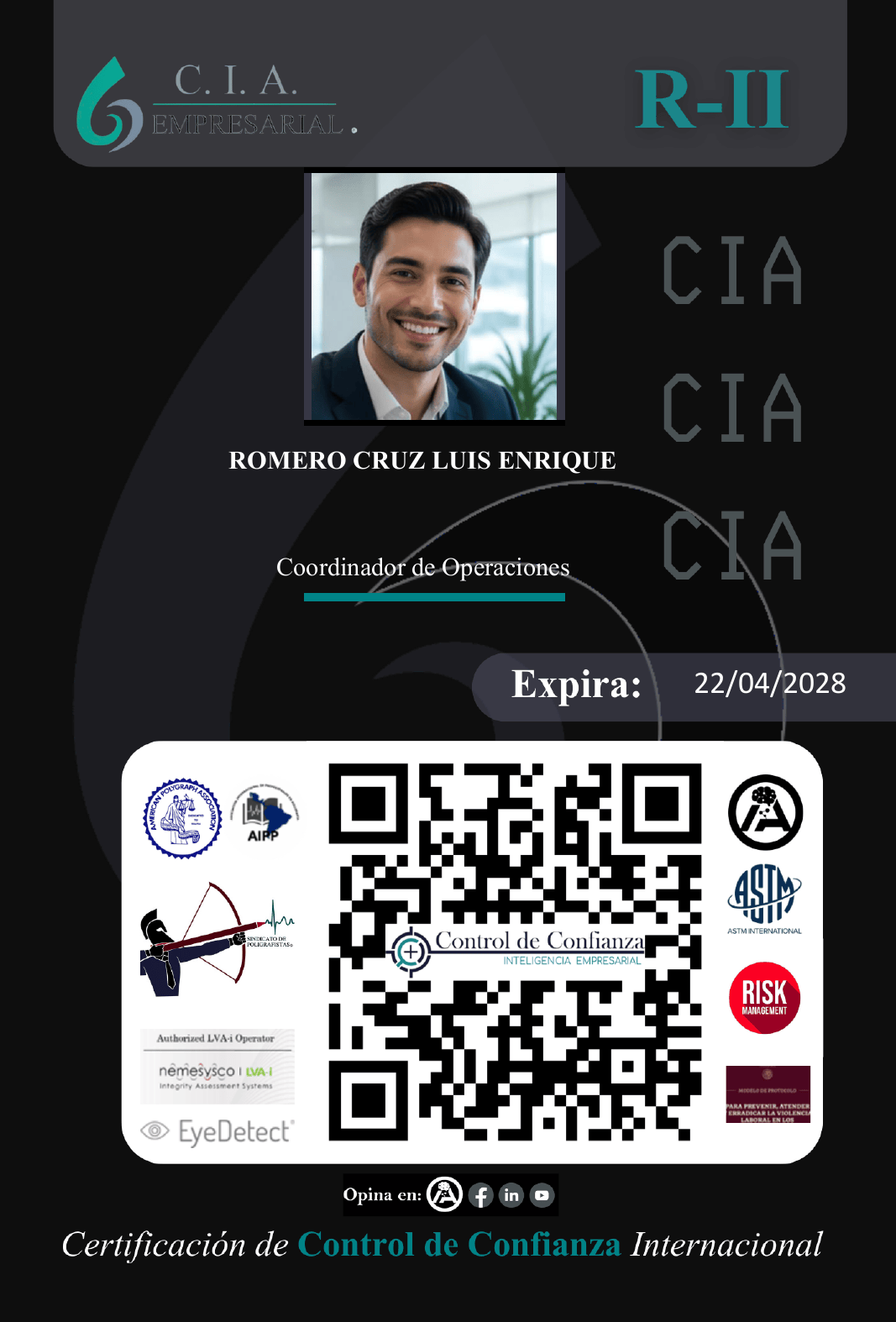 Credencial de Empleado de Confianza